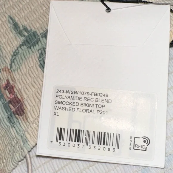 Toteme Tan and Green Botanical Bikini - Picture 6 of 8